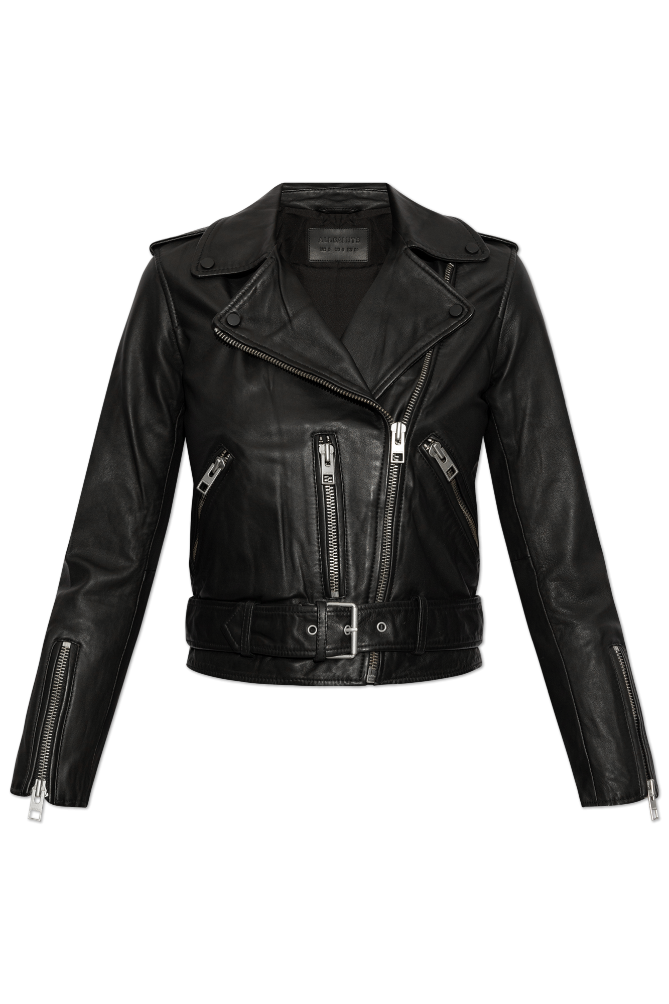 AllSaints Leather jacket Balfern | Women's Clothing | Vitkac